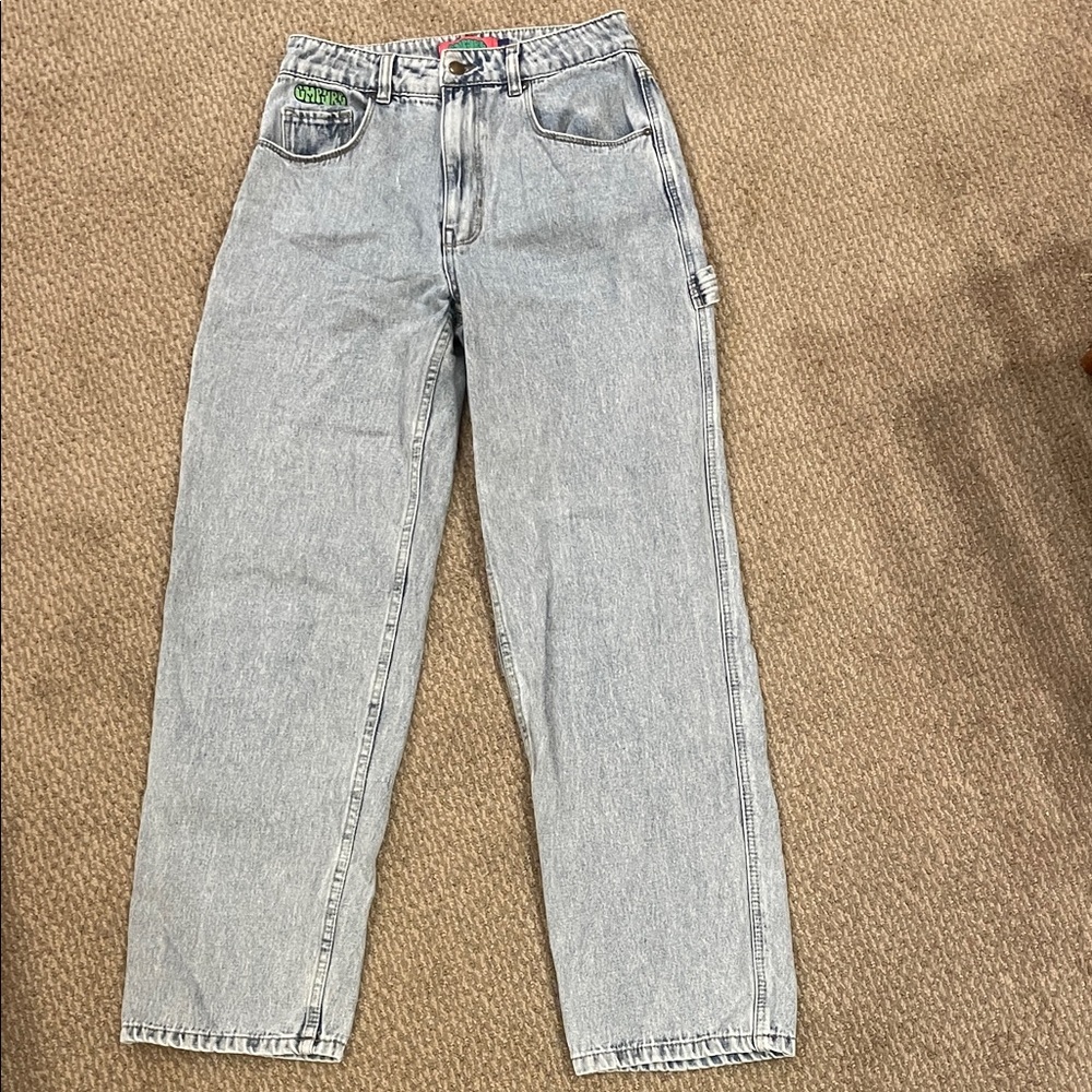 Empyre Light Blue Straight Leg Jeans